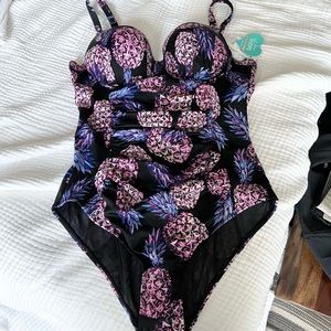 Torrid Size 1 One Piece Swimsuit